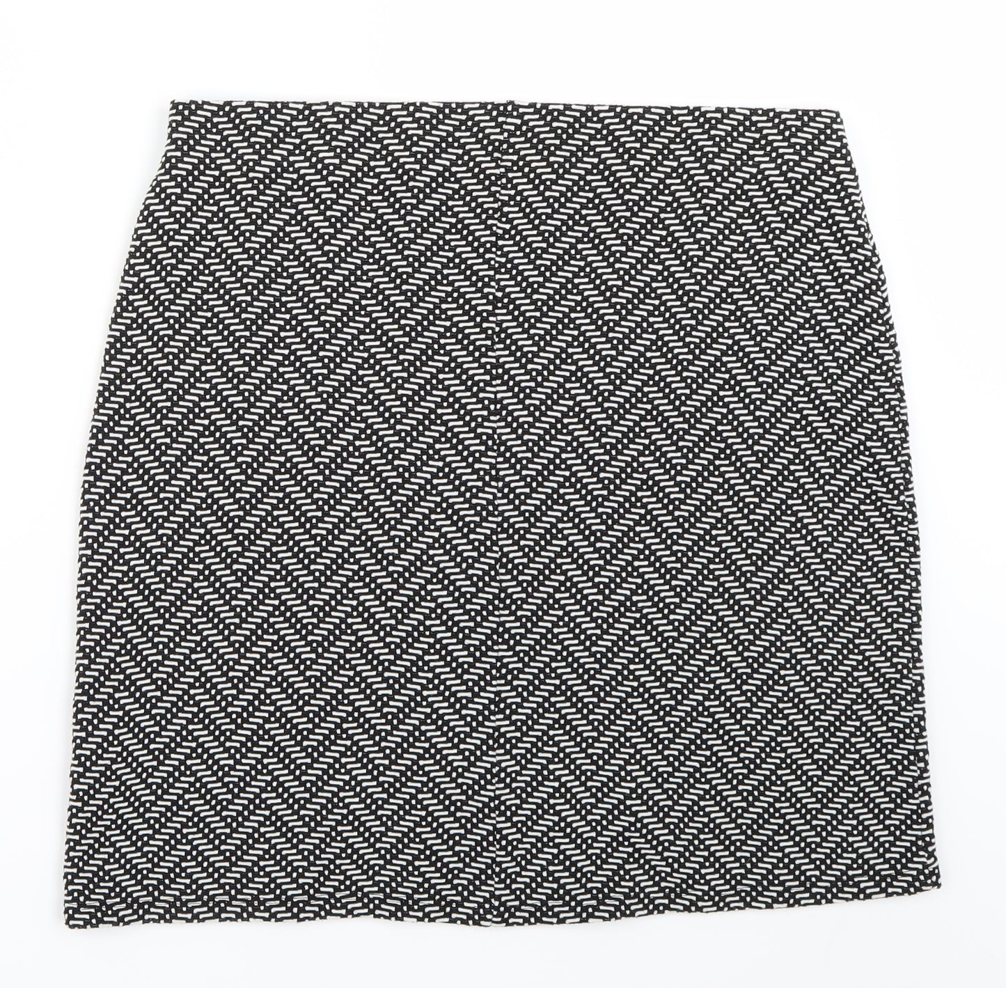 Marks and Spencer Womens Black   A-Line Skirt Size 14