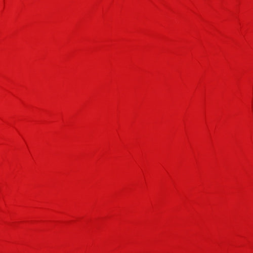 Disney Mens Red  Jersey  T-Shirt Size 2XL  - Disney Grumpy