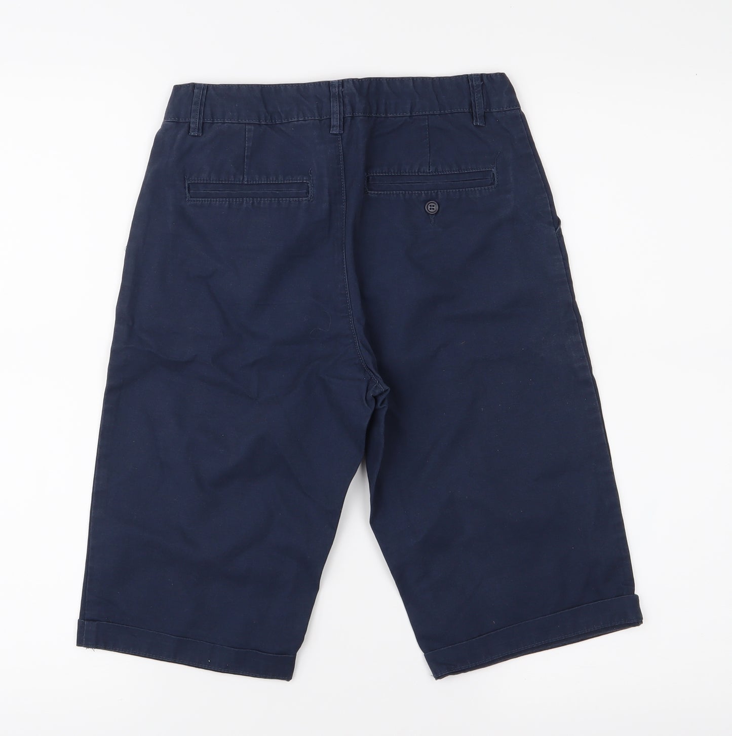 H&M Boys Blue   Chino Shorts Size 10-11 Years