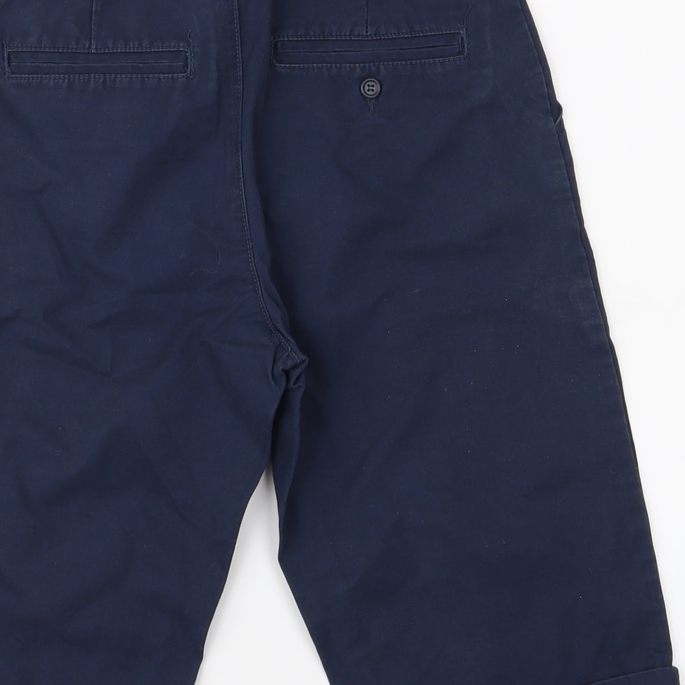 H&M Boys Blue   Chino Shorts Size 10-11 Years