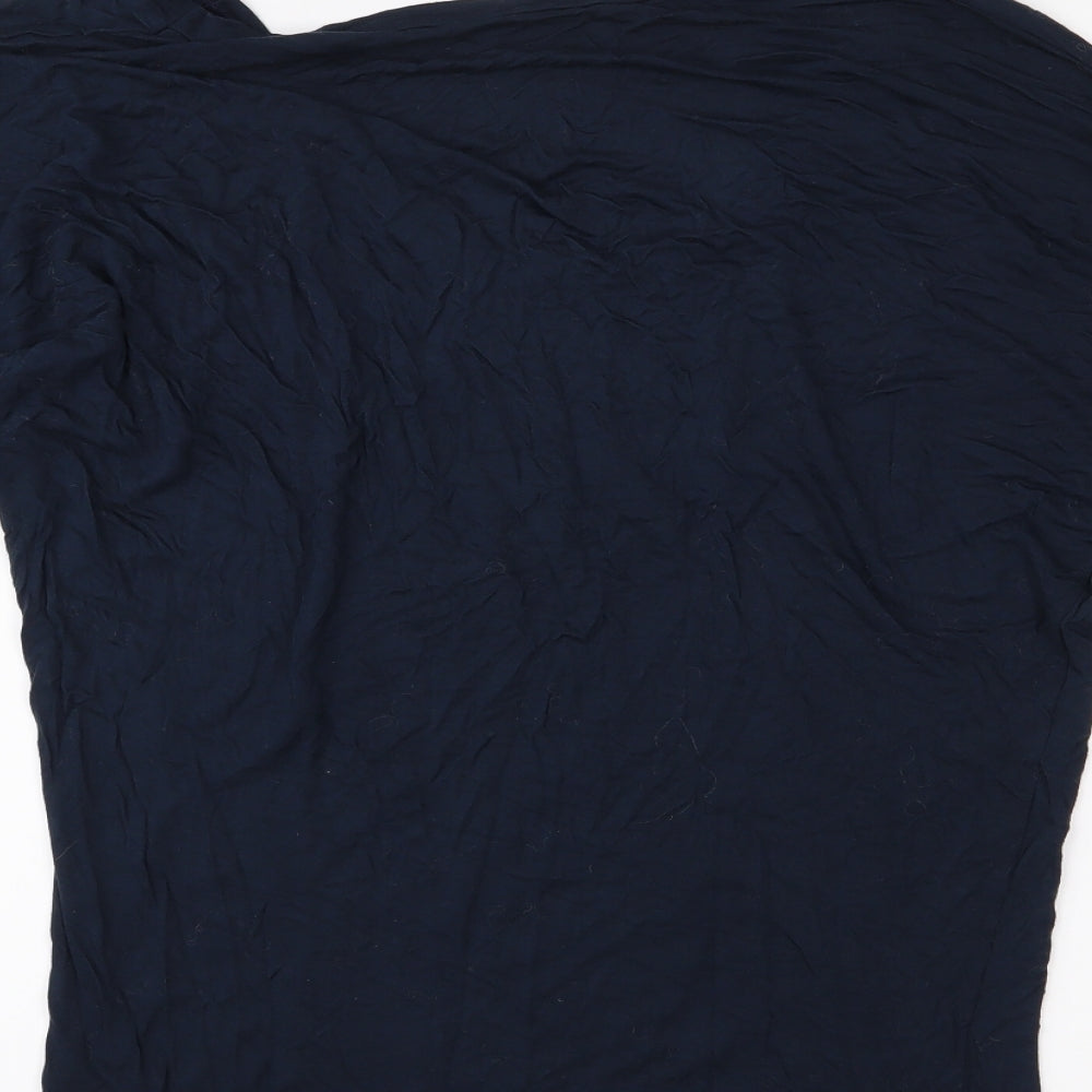 American Apparel Womens Blue  Jersey Basic T-Shirt Size XS
