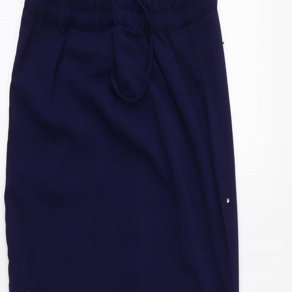 Preworn Womens Blue   Maxi Set Size 8  - Top and Skirt