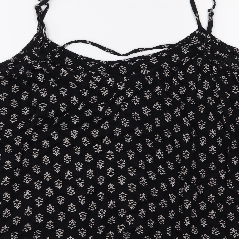 Atmosphere Womens Black Floral  Camisole Blouse Size 20