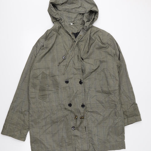 Rossetti Womens Grey Check  Anorak Coat Size 10