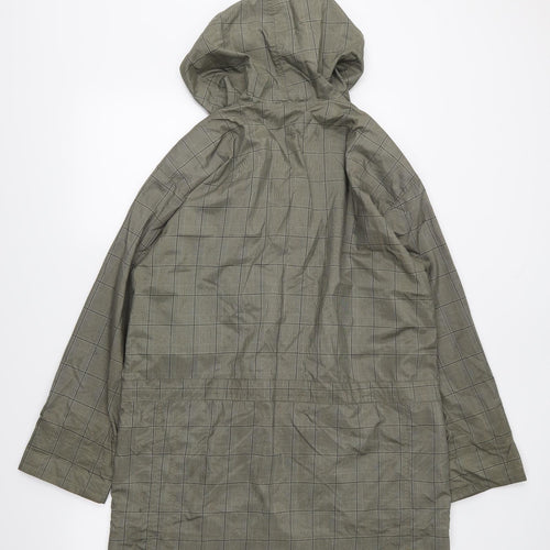 Rossetti Womens Grey Check  Anorak Coat Size 10