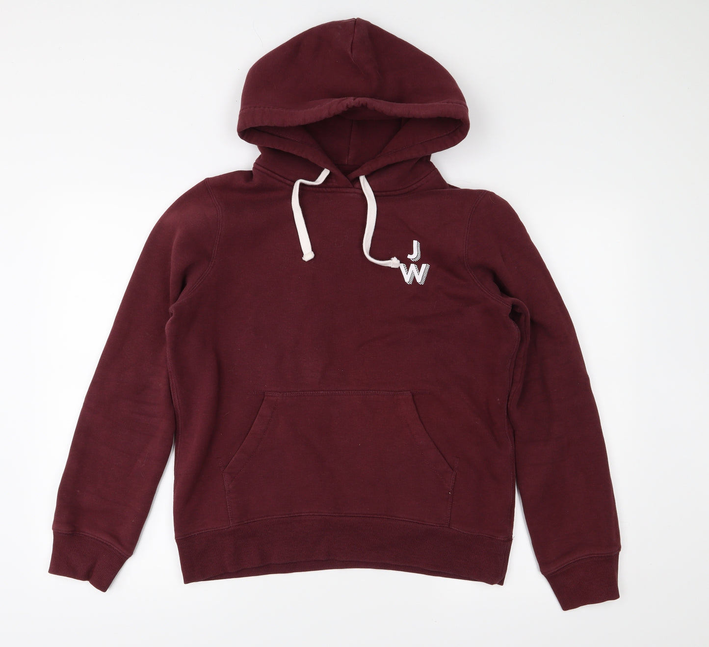 Jack Wills Womens Purple  Jersey Pullover Hoodie Size 12