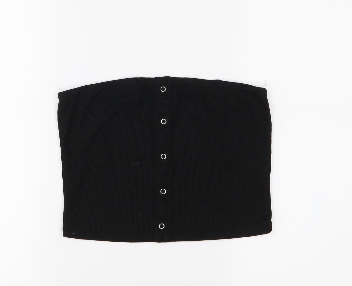 SheIn Womens Black   Basic T-Shirt Size S  - Boob Tube
