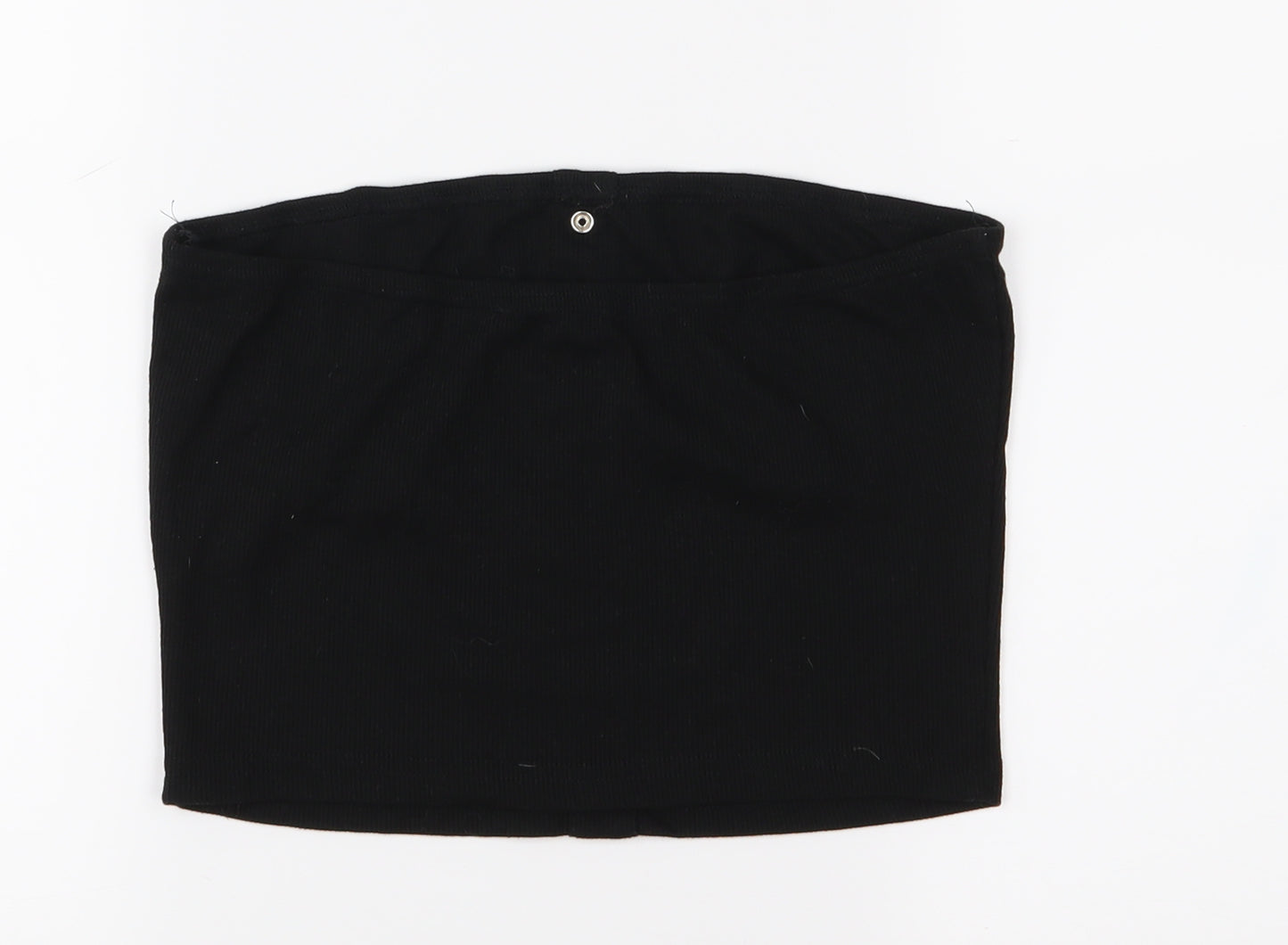 SheIn Womens Black   Basic T-Shirt Size S  - Boob Tube