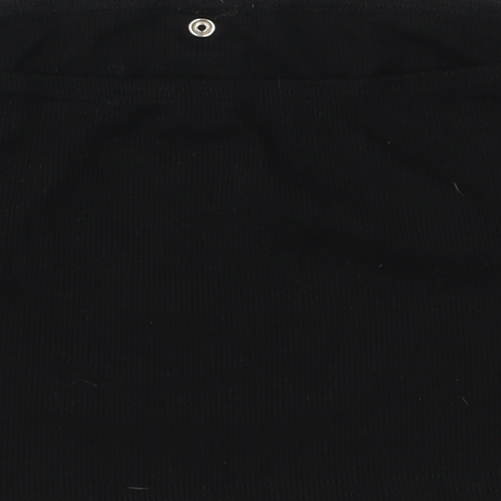 SheIn Womens Black   Basic T-Shirt Size S  - Boob Tube