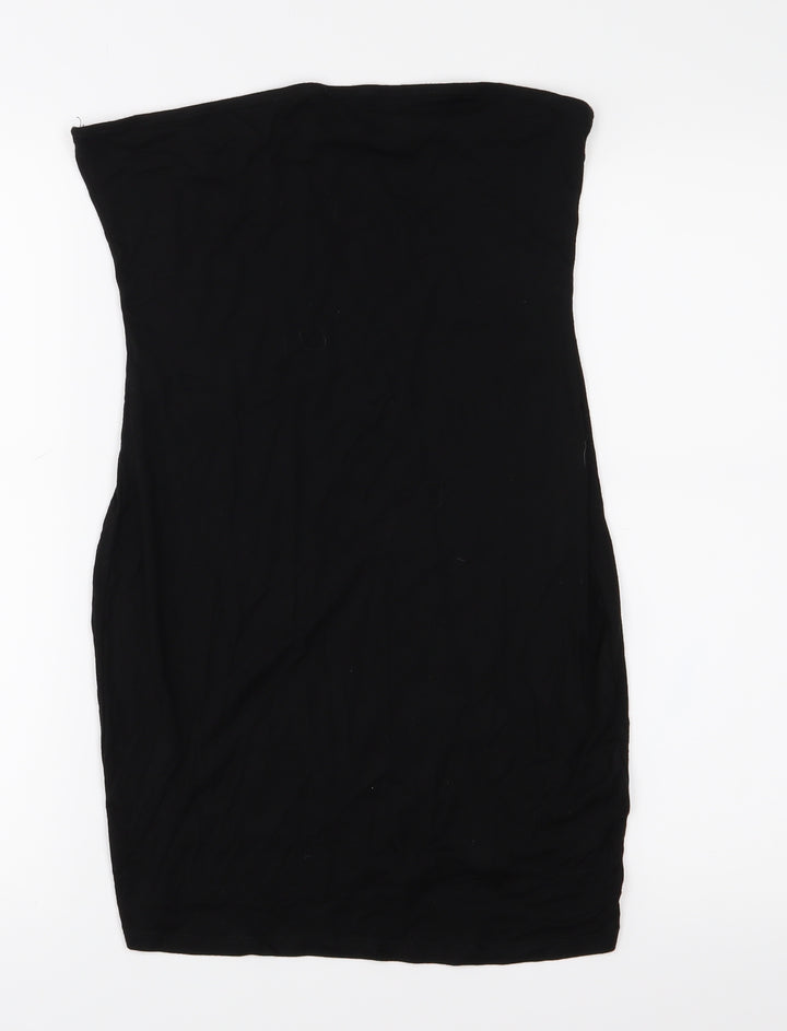 SheIn Womens Black Jersey Sheath Size S