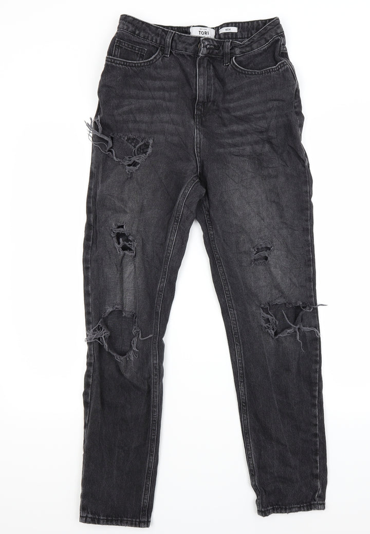 New Look Womens Black Denim Skinny Jeans Size 8 L27 in