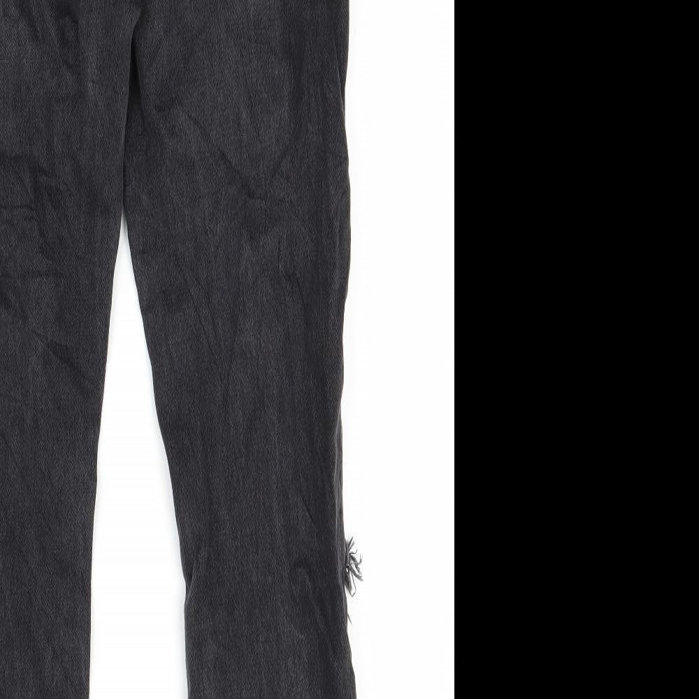 New Look Womens Black  Denim Skinny Jeans Size 8 L27 in