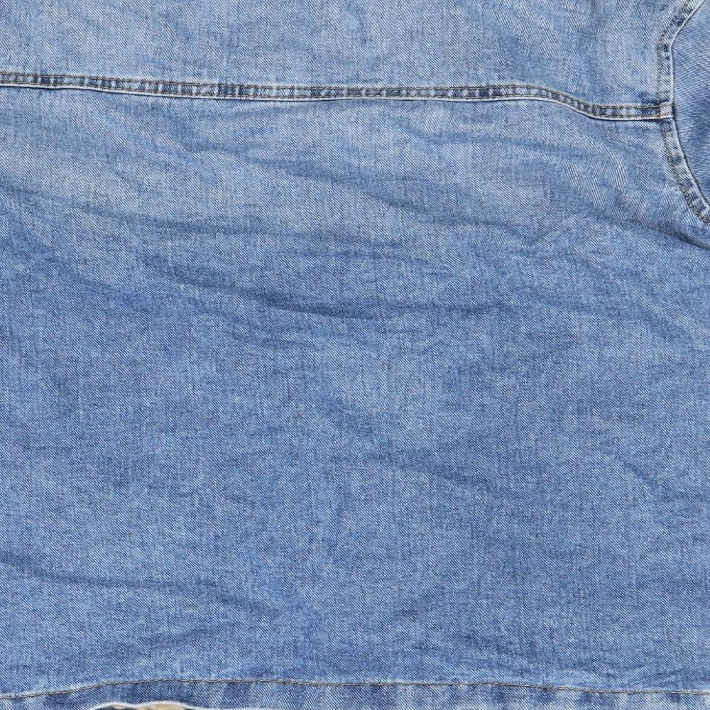 Marks and Spencer Boys Blue  Denim Jacket Coat Size 13 Years