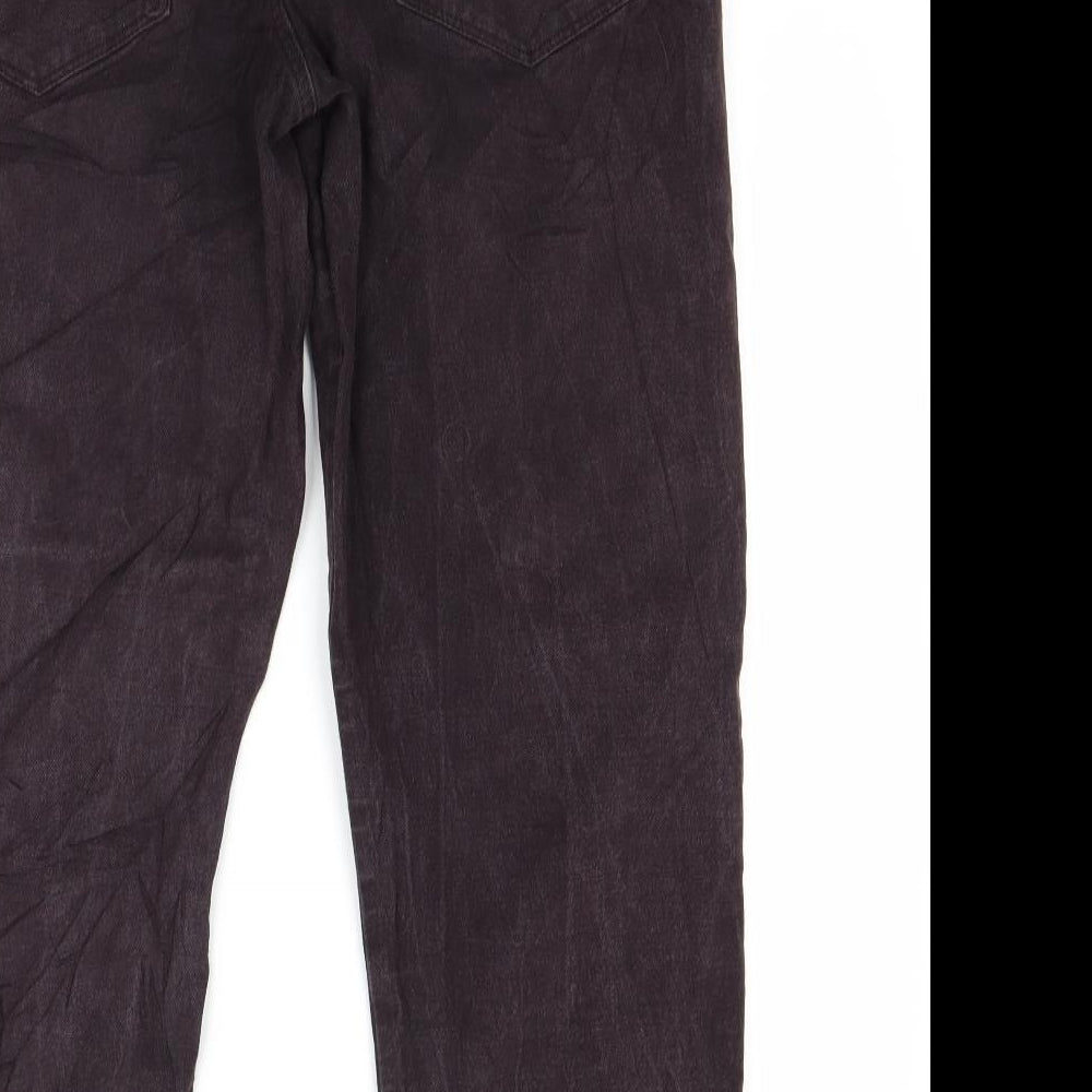 TU Mens Brown  Denim Straight Jeans Size 40 L30 in