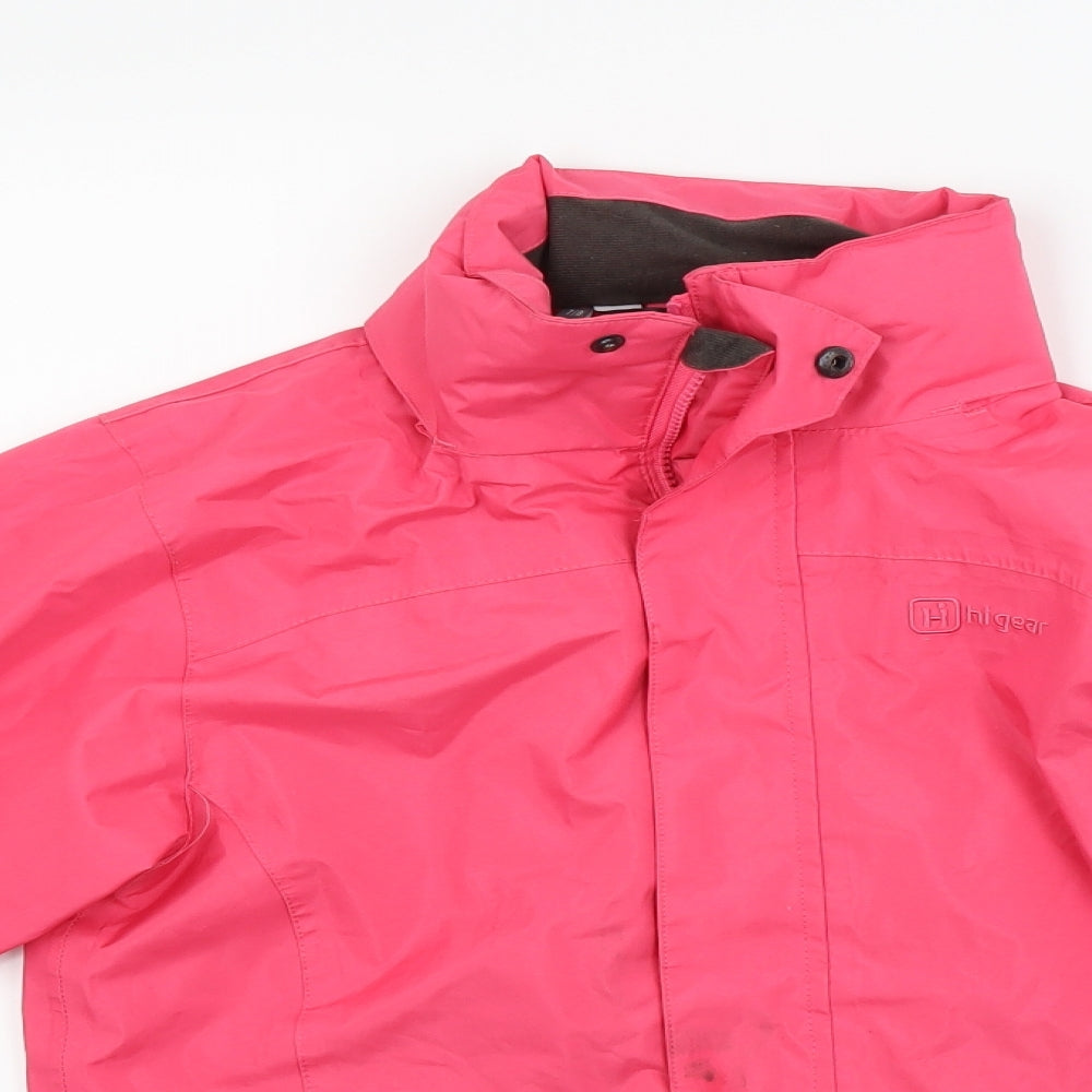 higear Girls Pink   Windbreaker Coat Size 7-8 Years