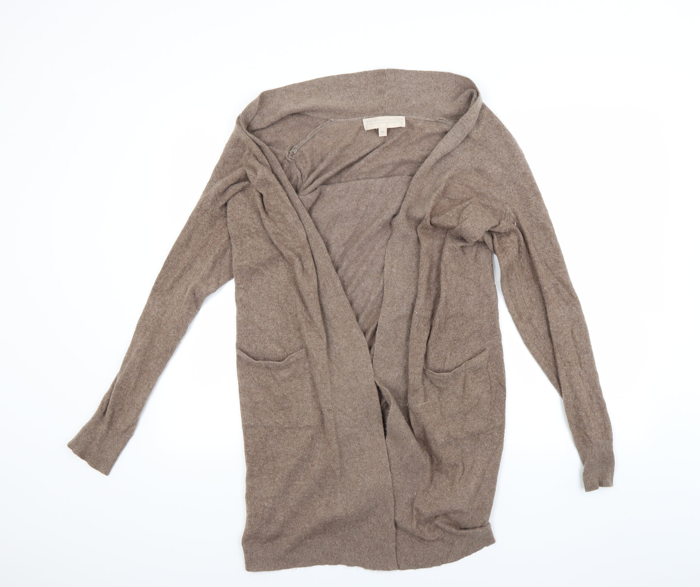 Fenn Wright Manson Womens Brown  Knit Cardigan Jumper Size M