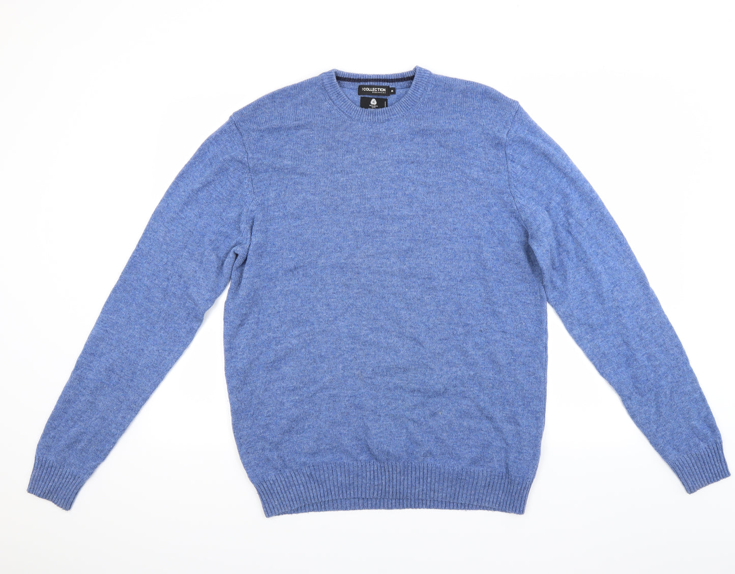 Debenhams Mens Blue   Henley Jumper Size M