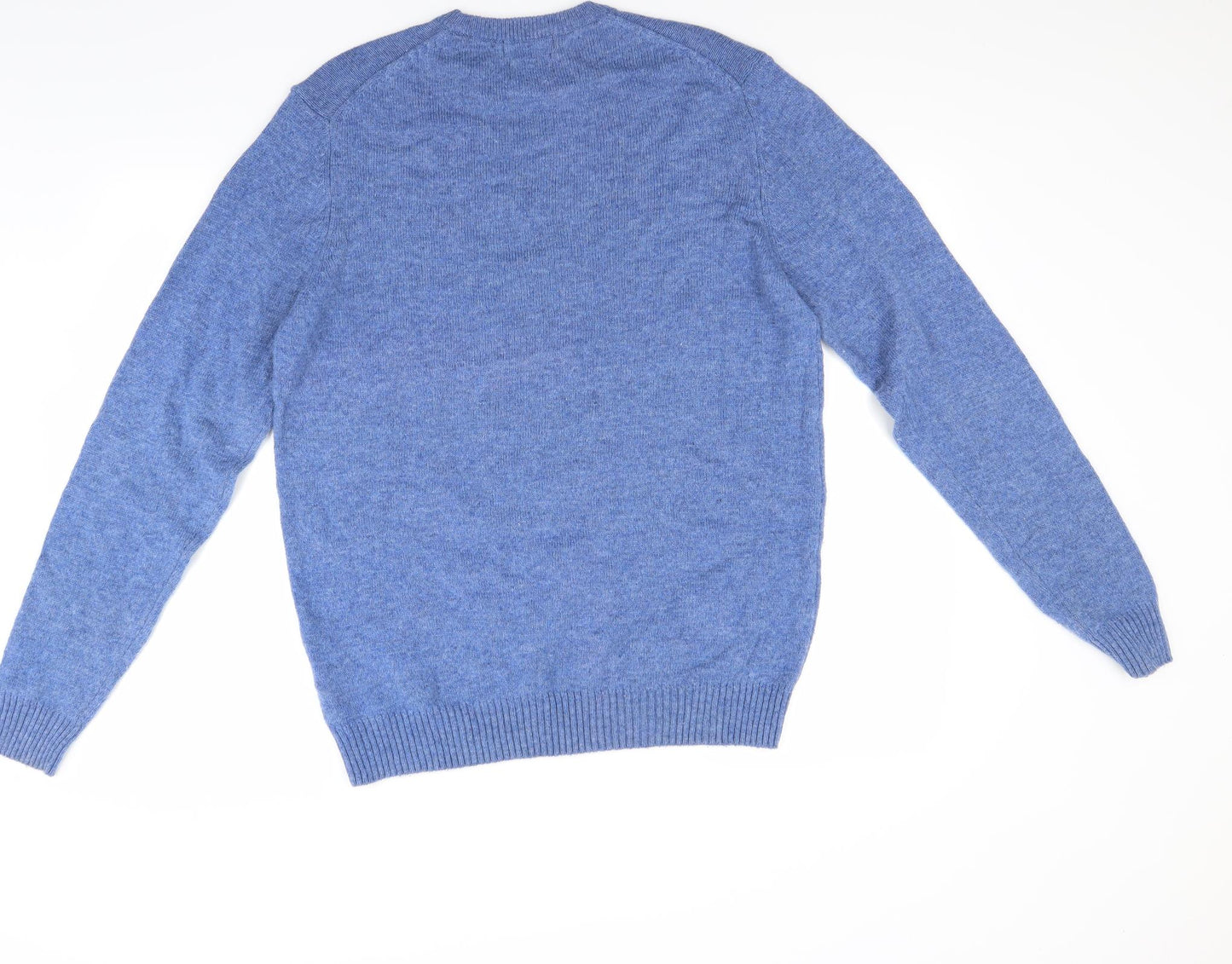 Debenhams Mens Blue   Henley Jumper Size M