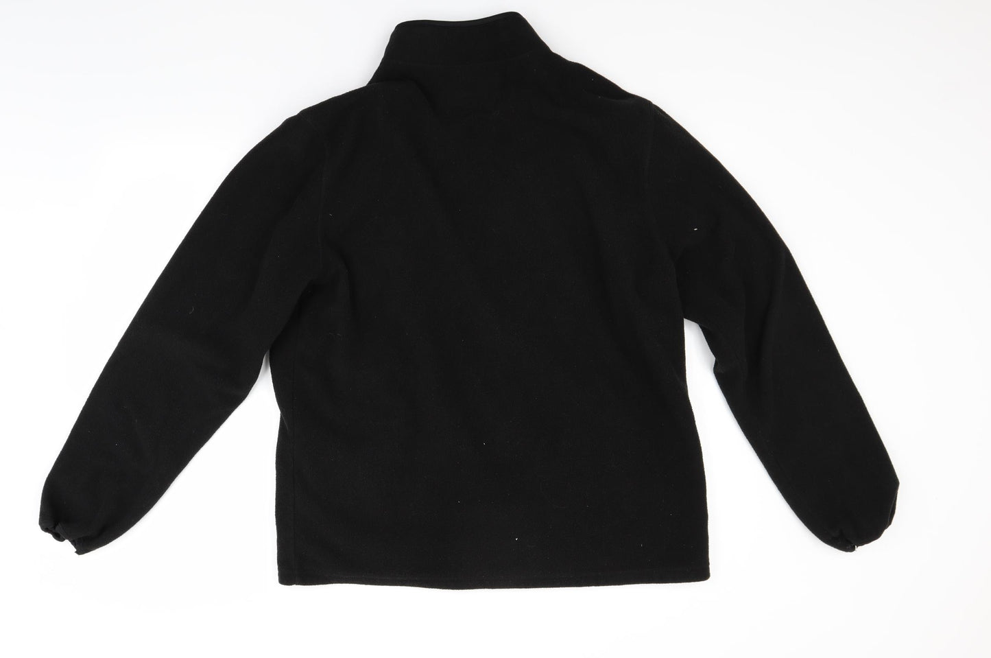 F&F Mens Black  Fleece Jacket Coat Size L
