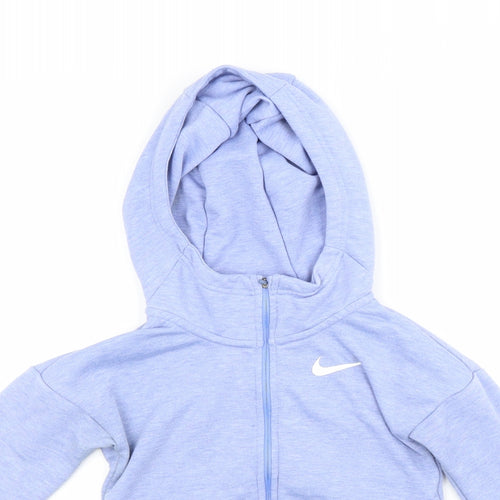 Nike Boys Blue   Full Zip Hoodie Size 7-8 Years