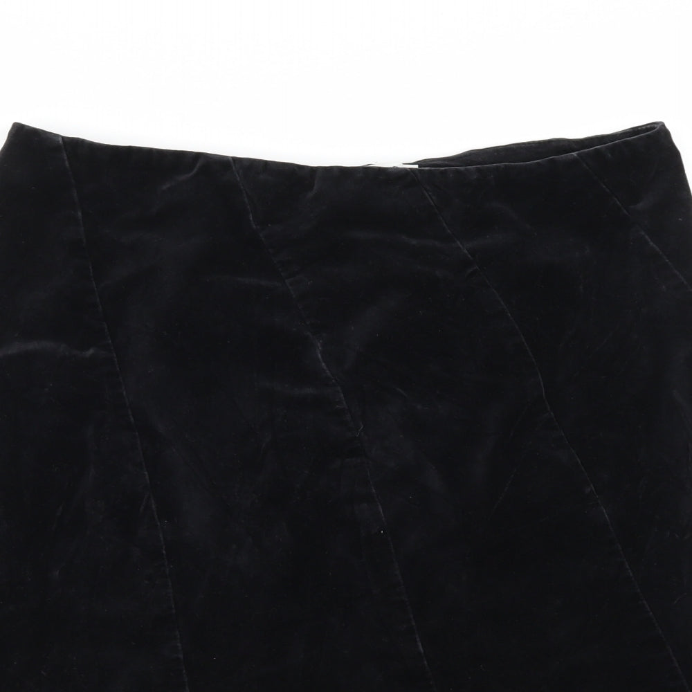 Now Womens Black   A-Line Skirt Size 16