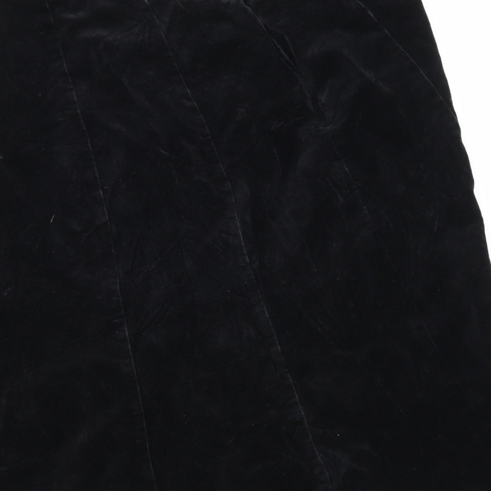 Now Womens Black   A-Line Skirt Size 16
