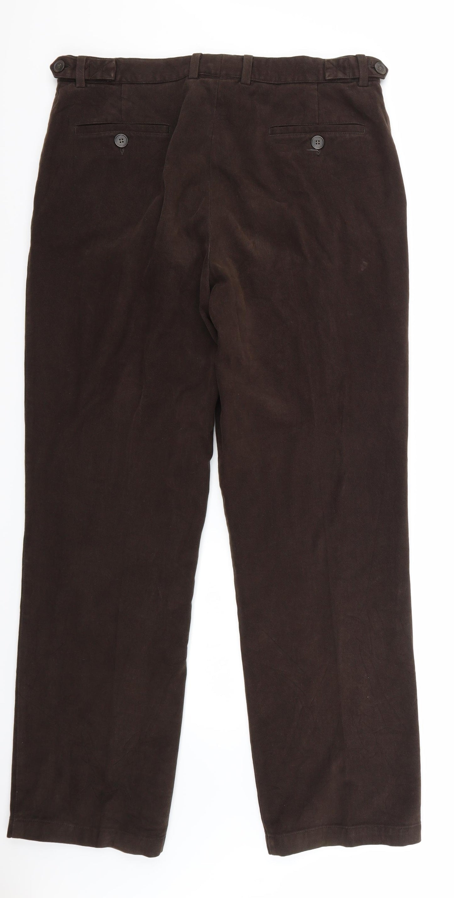 Guise Mens Brown   Straight Jeans Size 36 L32 in