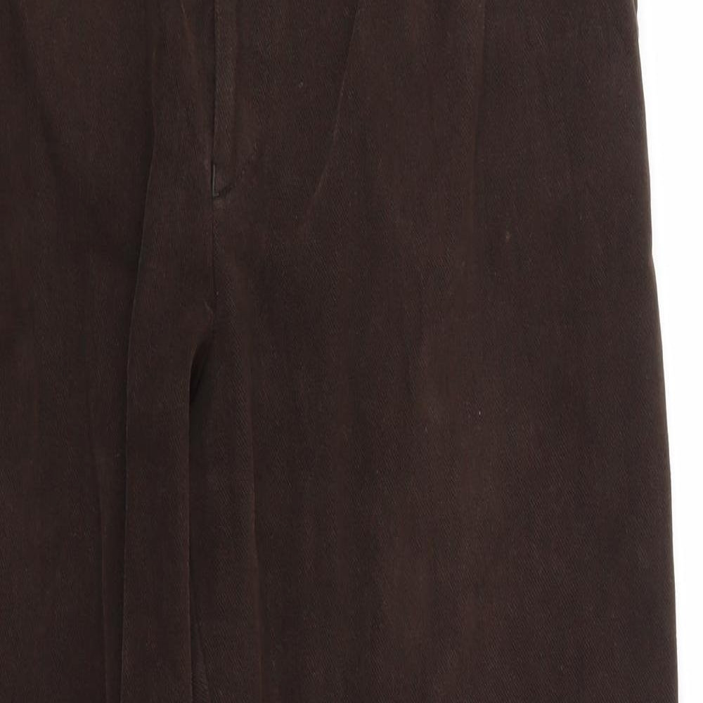 Guise Mens Brown   Straight Jeans Size 36 L32 in