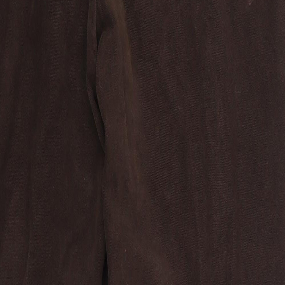 Guise Mens Brown   Straight Jeans Size 36 L32 in