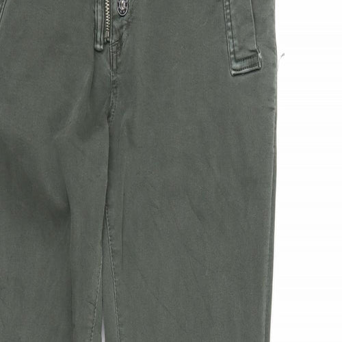 Preworn Girls Green   Skinny Jeans Size M