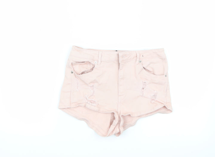H&M Womens Pink Bermuda Shorts Size 6