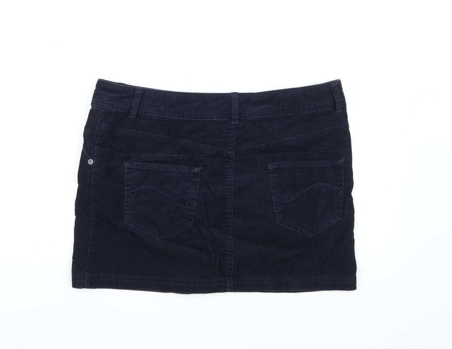 Marks and Spencer Womens Blue   A-Line Skirt Size 12