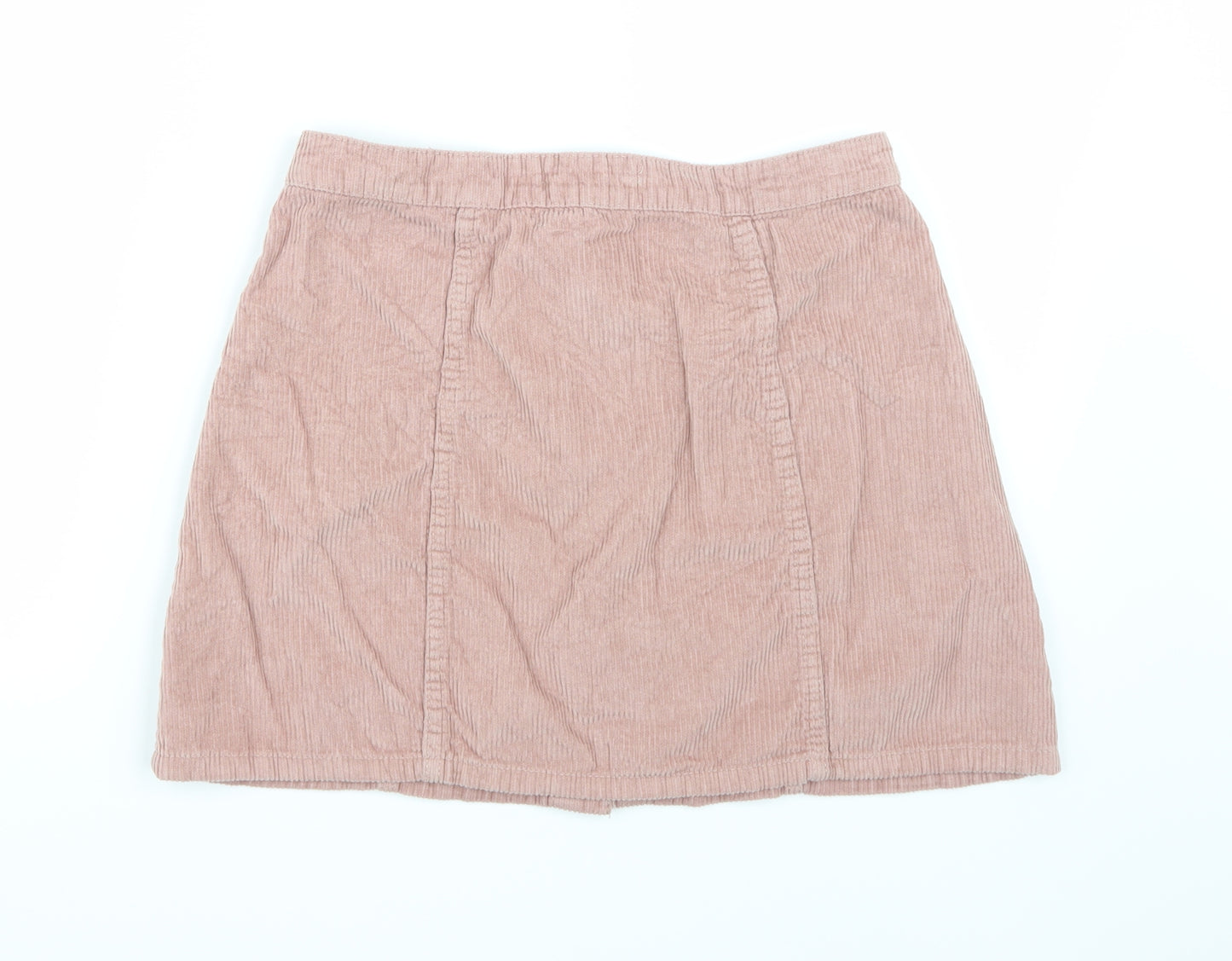Denim & Co. Womens Pink   A-Line Skirt Size 12