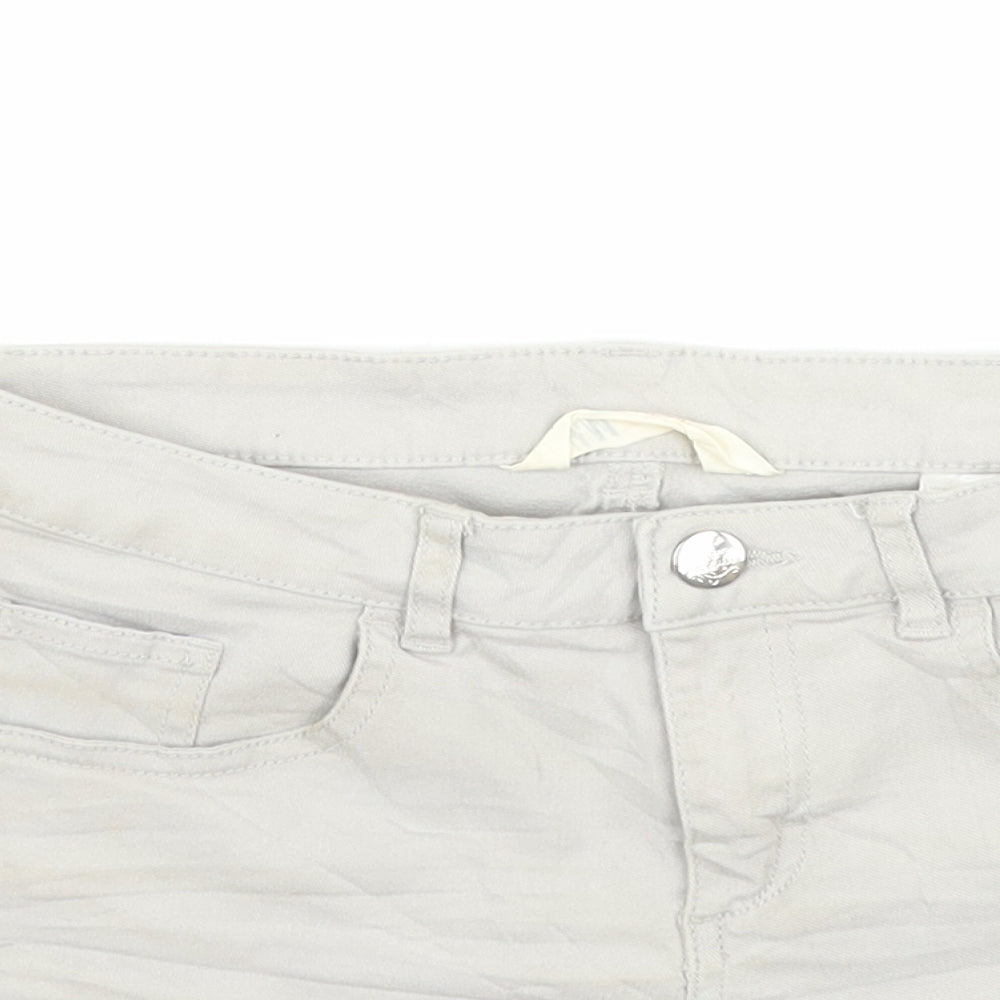 H&M Girls Grey   Bermuda Shorts Size 12 Years