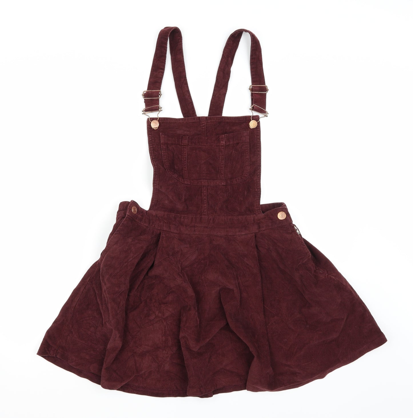 Topshop Womens Brown   Dungaree One-Piece Size 12