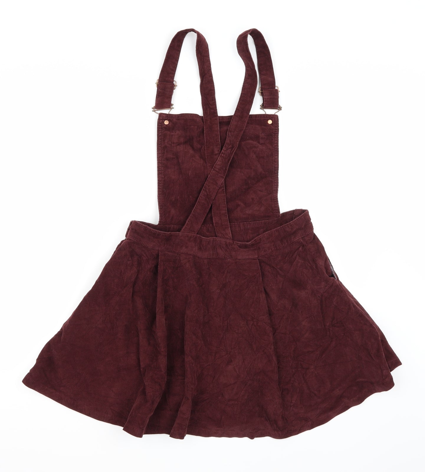 Topshop Womens Brown   Dungaree One-Piece Size 12