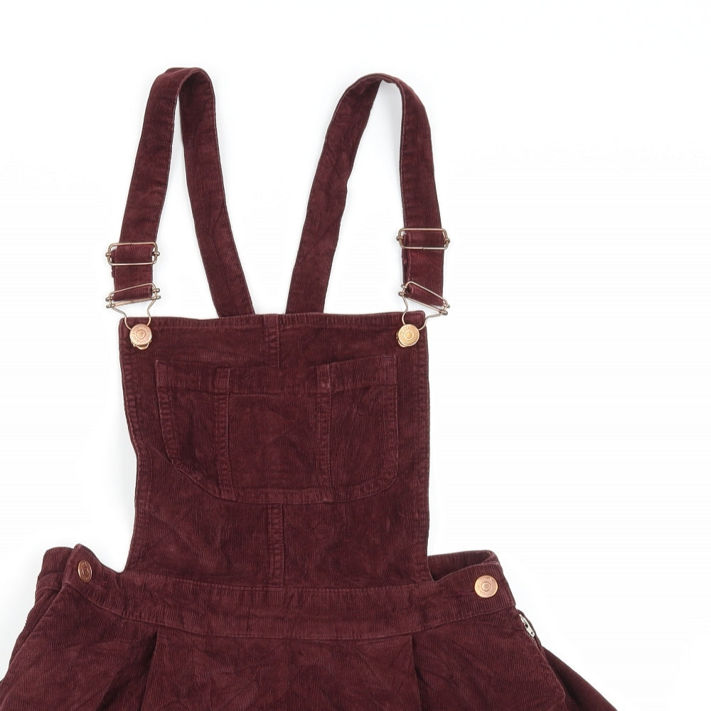 Topshop Womens Brown   Dungaree One-Piece Size 12
