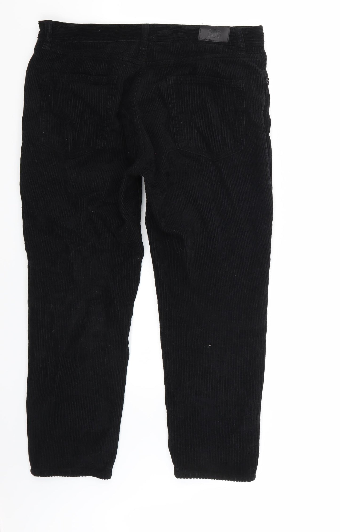 BOG Mens Black   Cropped Jeans Size 32 L30 in