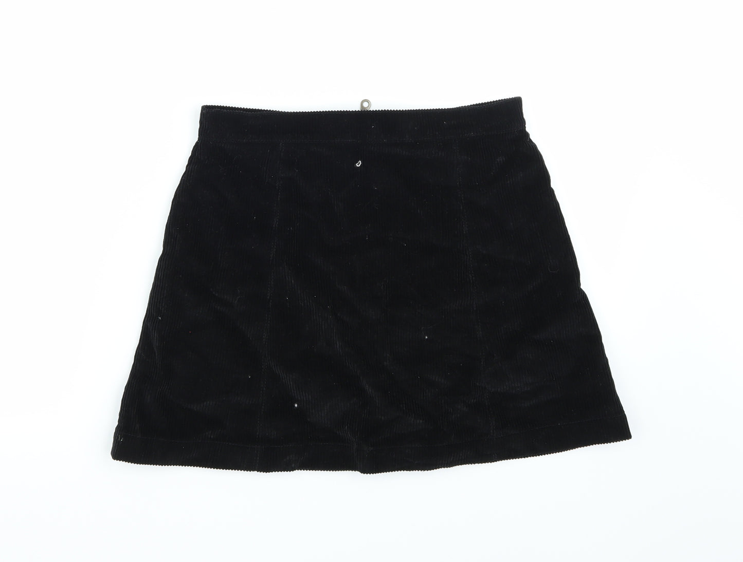 Cooperative Womens Black   A-Line Skirt Size S