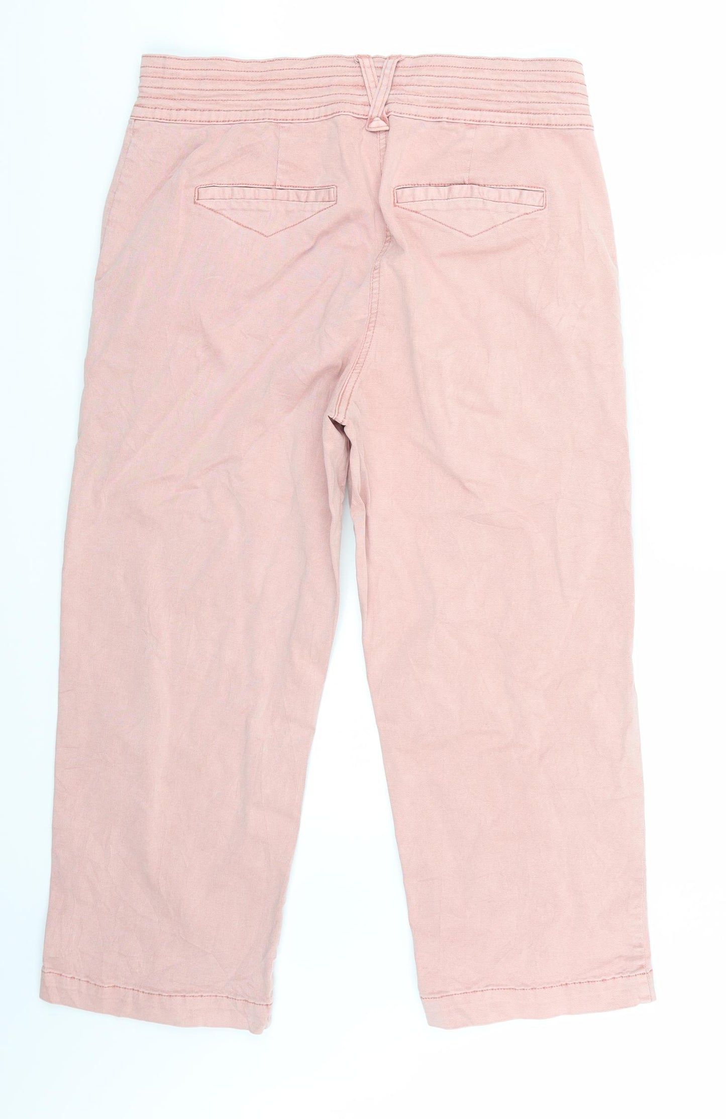 George Womens Pink   Cropped Jeans Size 14 L25 in