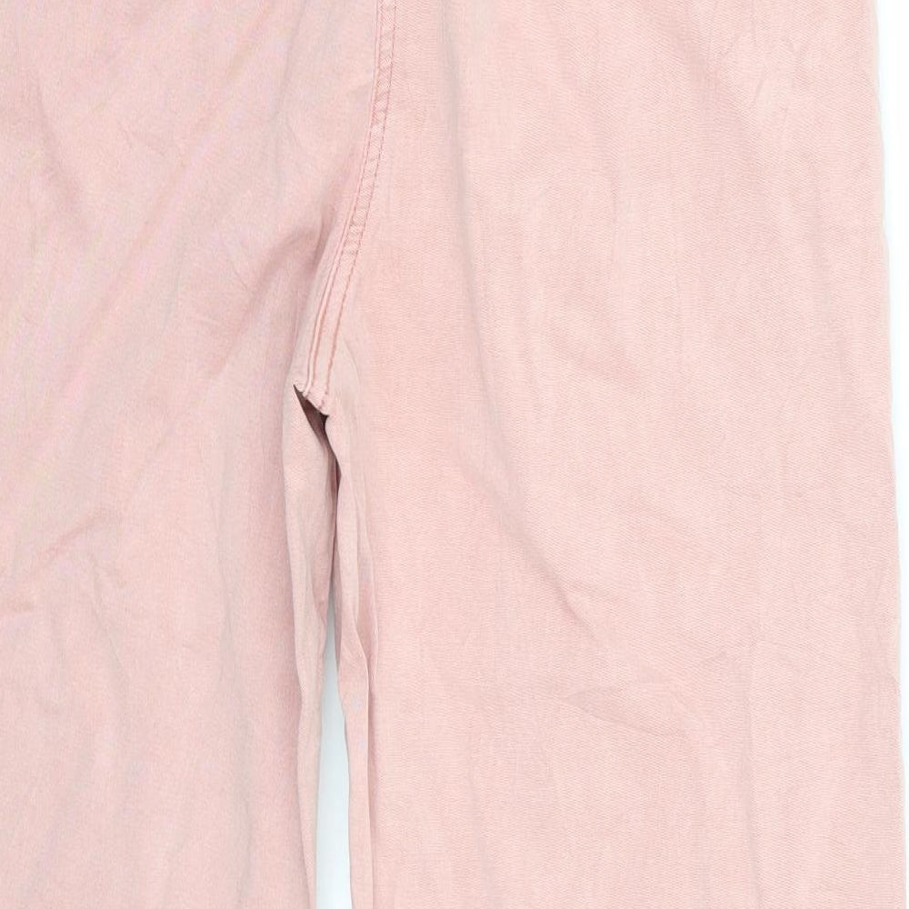 George Womens Pink   Cropped Jeans Size 14 L25 in
