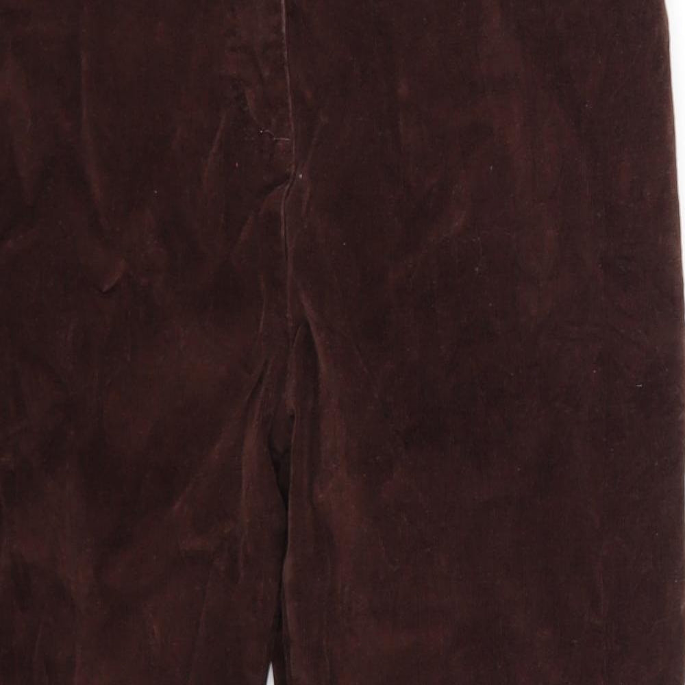Cotton Traders Womens Brown   Cropped Jeans Size 14 L25 in