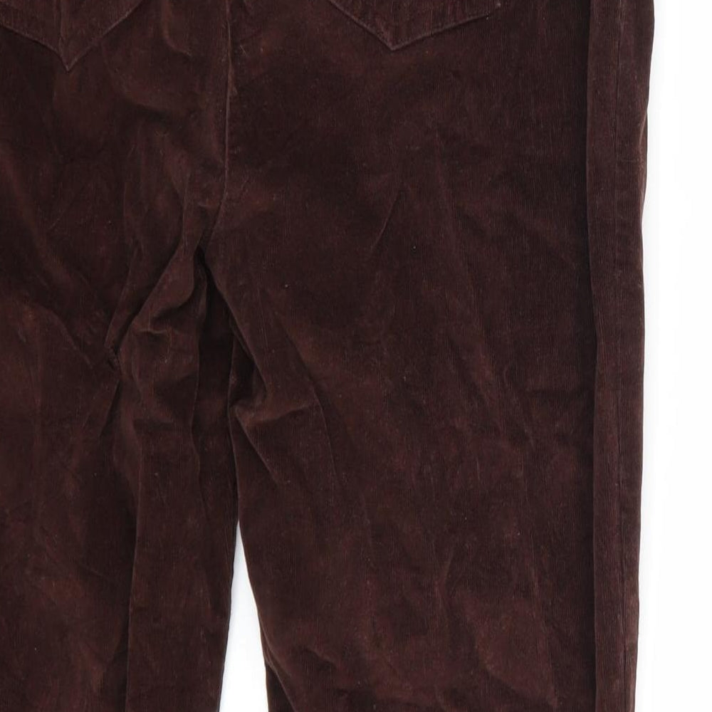 Cotton Traders Womens Brown   Cropped Jeans Size 14 L25 in