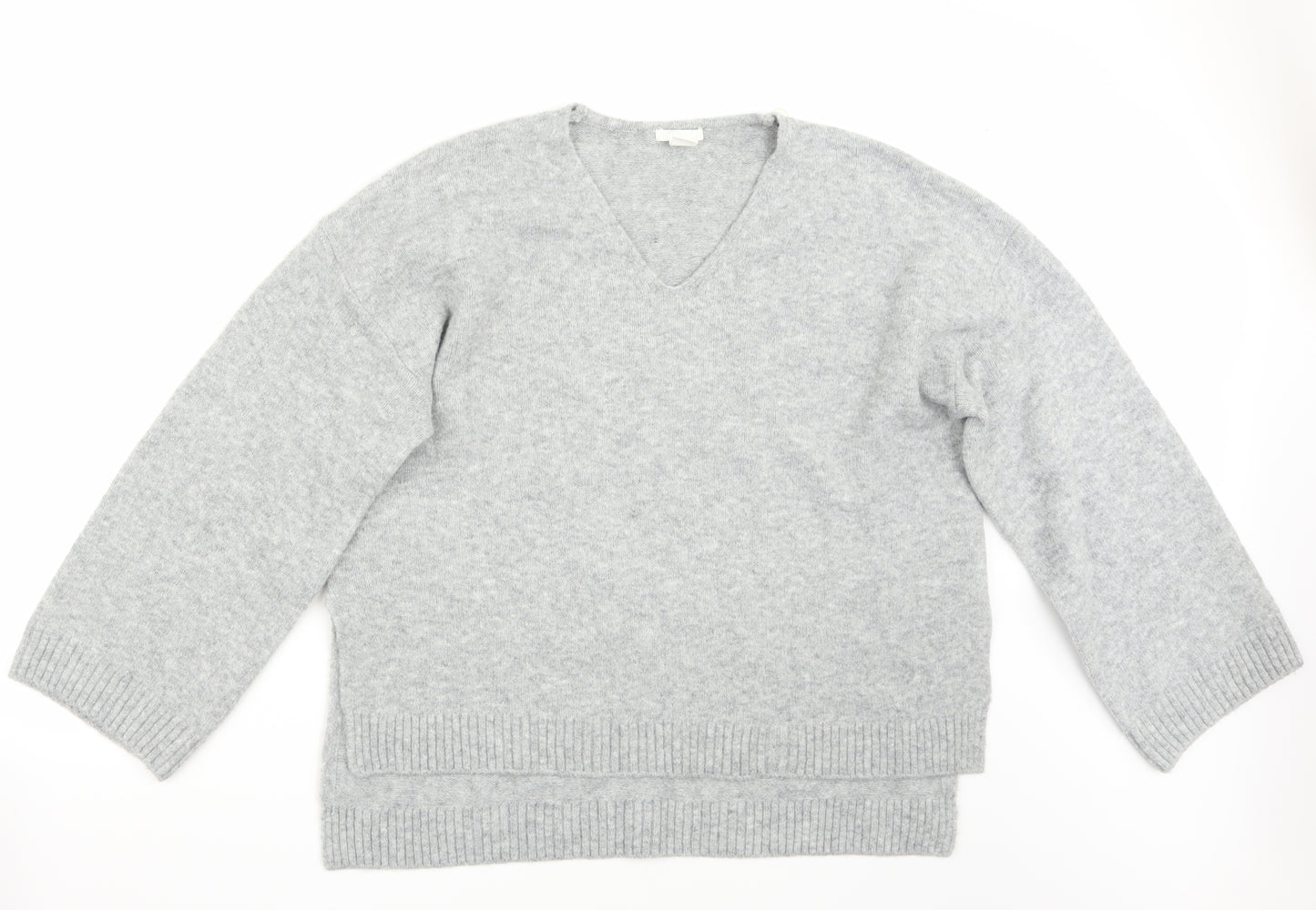 H&M Womens Grey   Pullover Jumper Size M