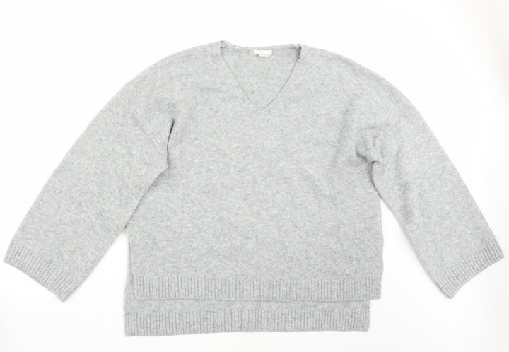 H&M Womens Grey   Pullover Jumper Size M