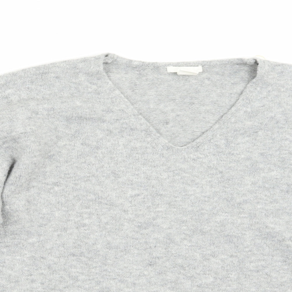 H&M Womens Grey   Pullover Jumper Size M