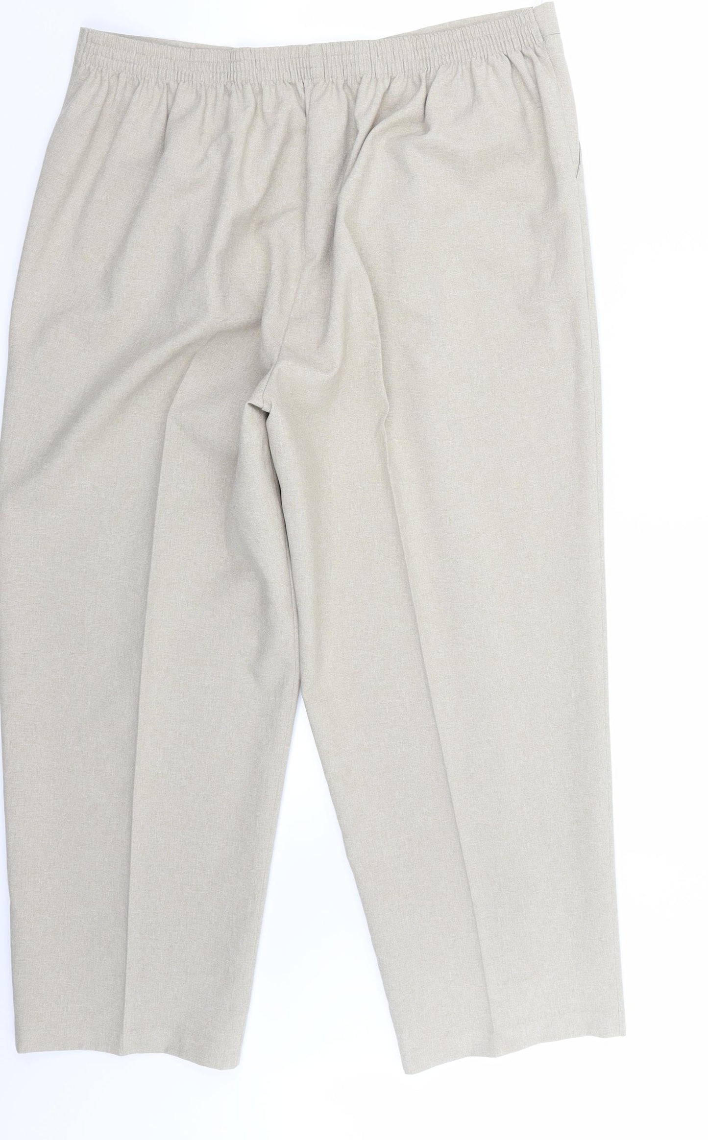 Habbit Womens Beige   Trousers  Size 20 L26 in