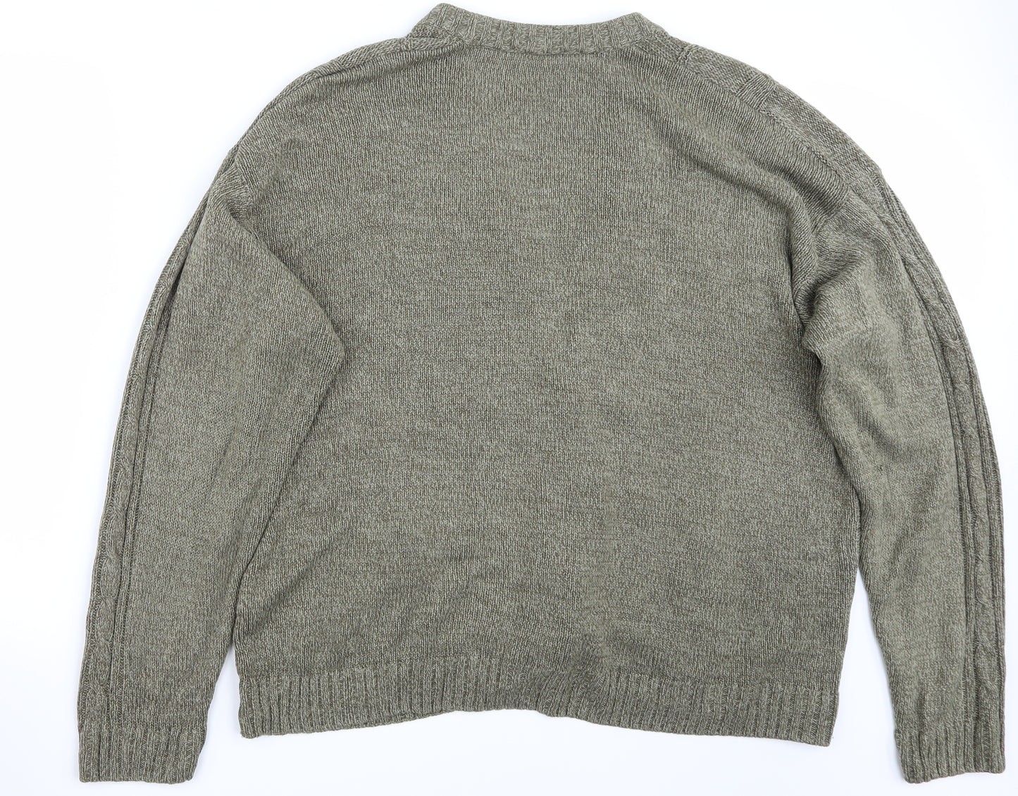 Premier man Mens Green   Cardigan Jumper Size 2XL
