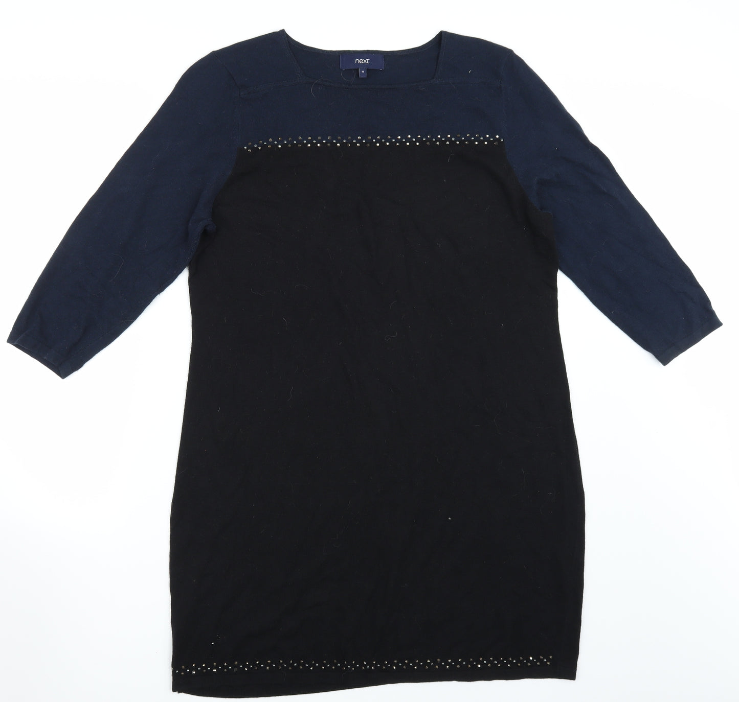 NEXT Womens Black   Jumper Dress  Size 16