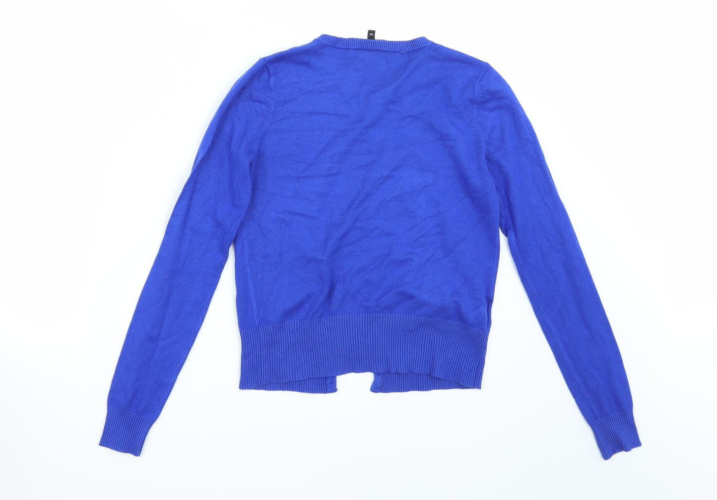 Papaya Womens Blue   Cardigan Jumper Size 10